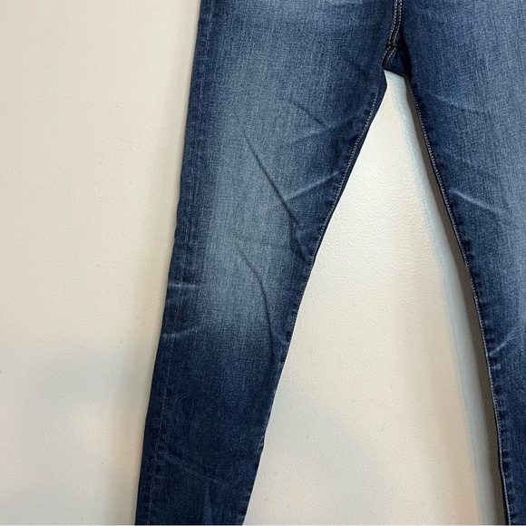 AG Womens High Rise Skinny Ankle Jeans Denim Dark Wash Sz 26 - Picture 2 of 12